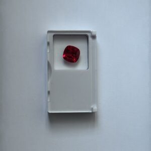 Red Ruby Cushion Cut