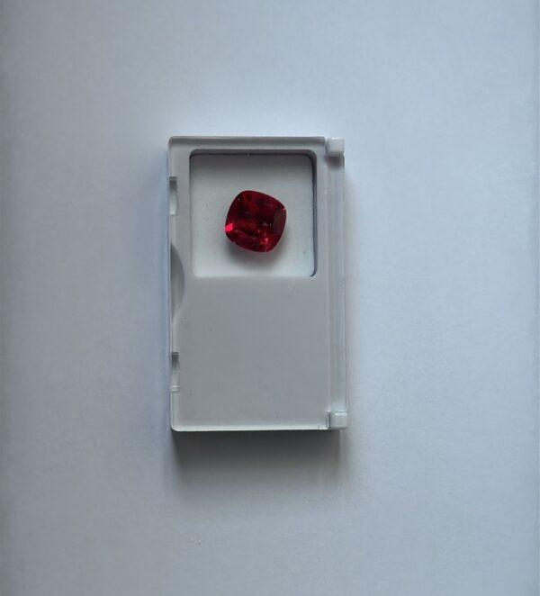 Red Ruby Cushion Cut