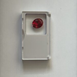 Red Ruby Oval Cut