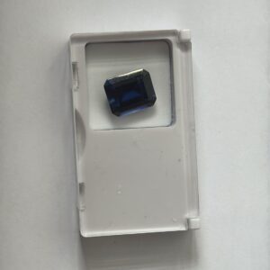 Blue Sapphire Octagon Step Cut