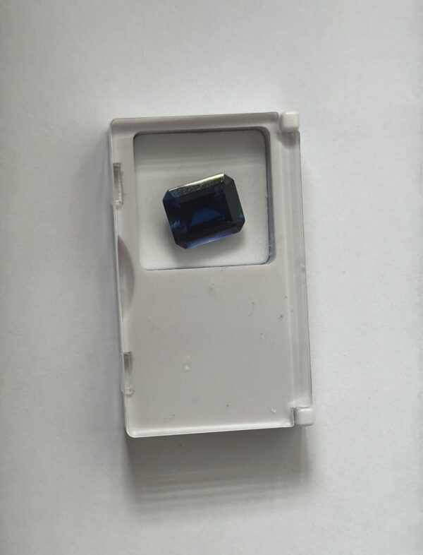 Blue Sapphire Octagon Step Cut