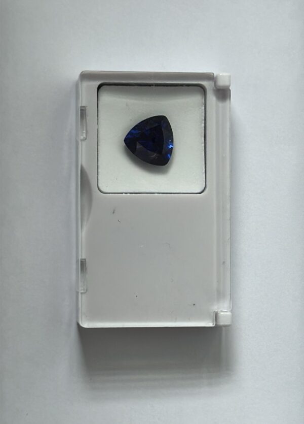 Blue Sapphire Trillion Cut