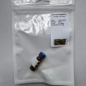 Ecuador Palo Santo Attar Pure Raw Natural Creamy Perfume Oil 0.5ml / 0.5cc Fresh