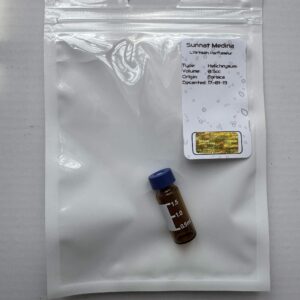 France Helichrysum Attar Earthy Pure Raw Natural Perfume Oil 0.5ml, 0.5cc Herbal