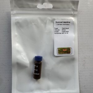 Indonesia Patchouli Sweet Dark Pure Raw Natural Perfume Oil 0.5ml, 0.5cc Earthy