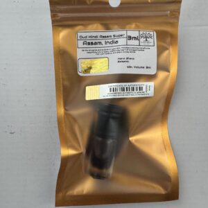Oud Hindi Assam Super 3ml Pure Perfume Oil Aged Leathery Woody